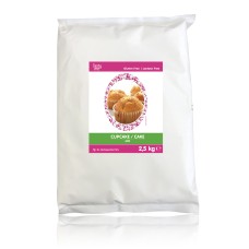 Cupcake/cake mix 2,5kg - glutenvrij